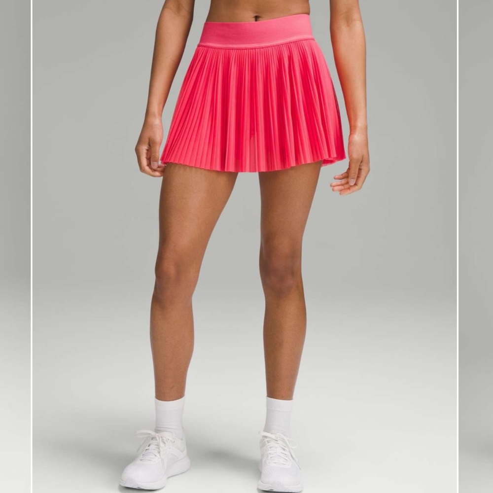 Lululemon | Mesh Pleats Mid-Rise Mini Tennis Skirt